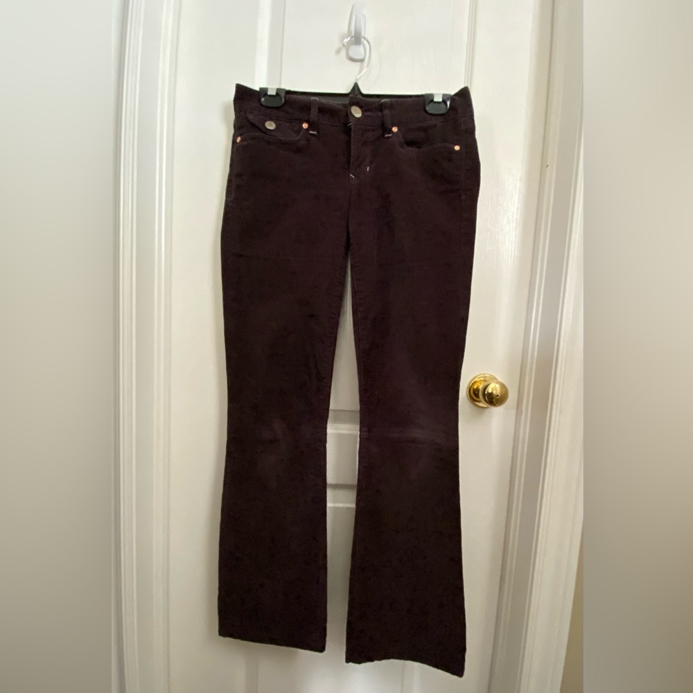Gap 1969 Sexy Boot Leg brown soft Corduroy pants 25/0